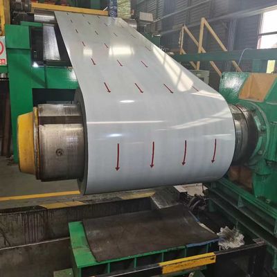 Fabricante de bobinas de alumínio revestidas de cor branca para produção