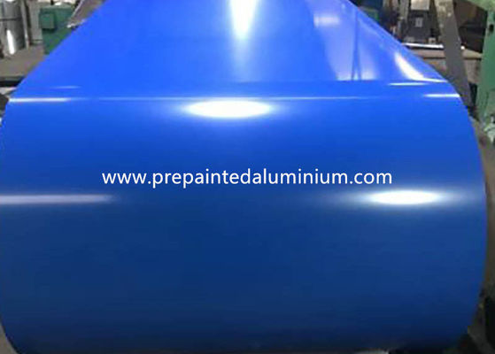 0.4mm 1250mm 3000 série Alumínio revestido rolinho azul usado em painel de telhado