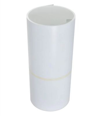 Alloy3105 0.019&quot; x 14&quot; In x 50Ft Branco/branco Cor Flshing Roll Colord Alumínio Trim Coil para esgoto e acessórios de revestimento
