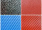 Chapa de alumínio em relevo de cor vermelha 0,50 mm * 1250 mm Chapa de alumínio usada na indústria automotiva