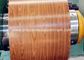 AA3003 3015 H24 Grão de madeira temperada Cobre de alumínio revestido de cor PVDF revestido de alumínio para produção