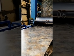 Alumínio da laqueação de PVDF com tratamento da cor de verde da pátina na superfície de metal