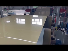 Folha plana de alumínio de cor de grão de madeira de 405 mm