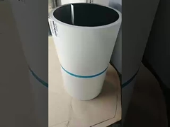 24In x 50 Feet Branco/Color Branco Revestimento de Alumínio Trim bobina AA3105 H14 vídeo de embalagem