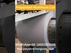 O seu pedido de bobinas de alumínio revestidas de cor branca será entregue em breve!