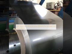 Liga de alumínio 1060 (0,1mm/1200mm) para aplicações em dissipadores de calor 5G