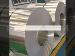 1060 Folha de alumínio (0,5 mm/1100 mm) para colectores de corrente de baterias de nova energia