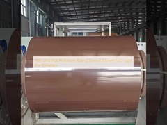 Chapa de Alumínio Ultra-Plana 1100 (2,0mm/2300mm) | Placa Traseira para Caixa de Luz LED