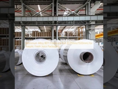 Alumínio liga 8011 FreshLock Foil (0,05 mm/1500 mm) para embalagens assépticas de sumos frescos