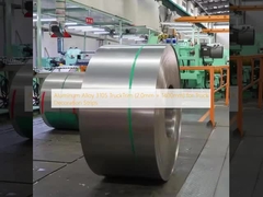 Liga de alumínio 3105 TruckTrim (2,0 mm × 1400 mm) para tiras de decoração de camiões