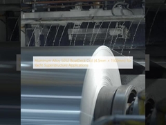 Alumínio de alumínio 5052 Bobina de barcos (4,5 mm × 1500 mm) para aplicações de superestrutura de iate