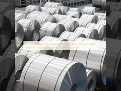 Liga de alumínio 5754 bobina de alumínio (0,6 mm, 900 mm de largura, revestimento de poliéster) para painéis de aparelhos domésticos