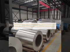 Placa de alumínio de liga de alumínio 5083 (1,0 mm, largura personalizável, superfície anticorrosiva de poliéster) para tampas de tambores químicos