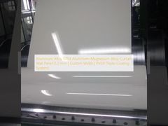 Painel de parede cortina em liga de alumínio-magnésio 5754 (1,2 mm | Largura personalizada | Sistema de revestimento triplo PVDF)