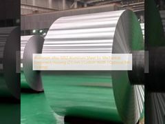 Folha de alumínio de liga de alumínio 5052 para carcaça de equipamento mecânico (2,0 mm | Largura personalizada | Revestimento RAL opcional)