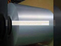 Painel de gabinete de caixa elétrica de bobina de alumínio de liga de alumínio 5052 (1,2 mm | Largura personalizada | Revestimento PE cinza)