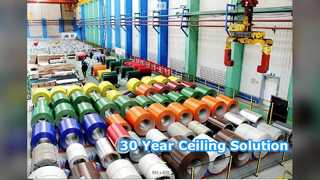 Folha de teto de alumínio 3003 dura 30 anos