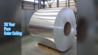 Folha de teto de alumínio 3003 com cor de 30 anos