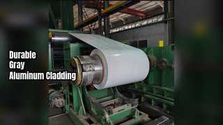 Bobina de Alumínio para Parede Cortina 1,2mm Cinza