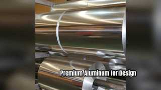 Decoração arquitetônica em folha de alumínio 5005