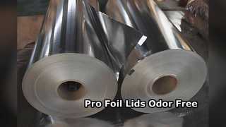 Tampas para bebidas lácteas de folha de alumínio Pro 8011