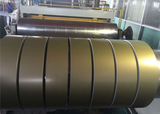 Ligação 3003 Faixa de alumínio de cor prateada revestida de alumínio bobina de 1,00 mm espessura 30 mm largura usada para a fabricação de cartas de canal