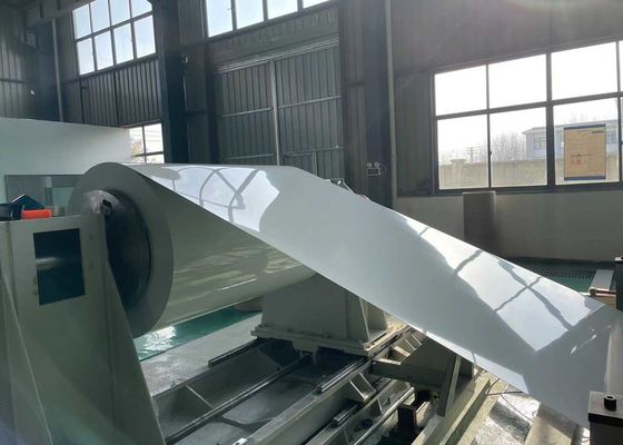 Empilhadeira de alumínio revestida de branco Empilhadeira de alumínio revestida de alumínio empilhadeira de alumínio pintada para produção automóvel