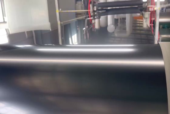 AA5052 H32 Folha de alumínio pintada de cor preta revestida de folha de alumínio alta brilhante