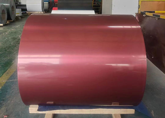 Chapa de alumínio pré-pintada por processo de revestimento por bobina para edifícios exteriores expostos