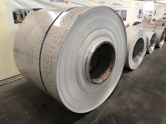 Série 3000 bobina de alumínio revestida de cor com padrão de mármore para decorações e portas