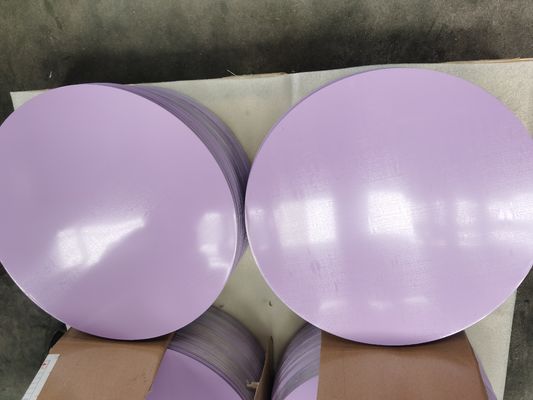1060 H0 Discos de alumínio de círculos leves e resistentes à corrosão para fabricação de panelas