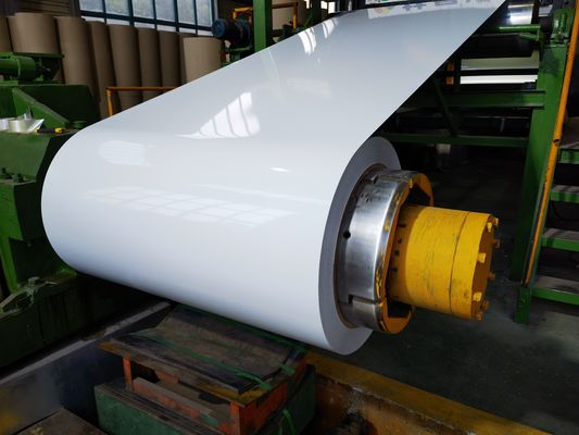 26 Gauge x 150mm Alumínio liga 3004 Anticorrosivo Branco de cor revestida de alumínio folha para tampa de caldeira