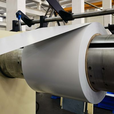 Ligação 3105 Cor Branca 22 Gauge 0,65mm Espessura 300mm Largura PE Pre-Pintado bobina de alumínio para a fabricação de calhas