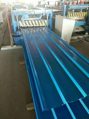 24 Gauge X 914mm AA3003 / 3004 Cor corrugada de alumínio pré-pintado para telhado e revestimento de parede