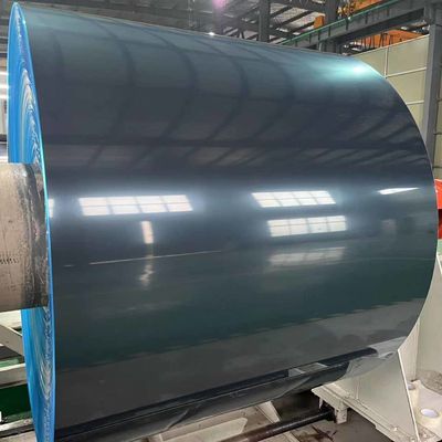 Ligação 3003 Ral 7047 Lata de alumínio lacada PVDF 0,75 mm X 48' bobina de alumínio pré-pintada para parede de cortina
