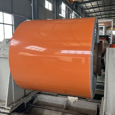 Ligação 1100 0,1 mm bobina de alumínio pré-pintada revestida por cores para processamento de peças mecânicas