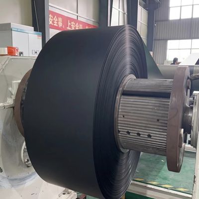 Cobre de alumínio pré-pintado preto de 0,6 mm revestido de cor para correia transportadora de linha de fluxo