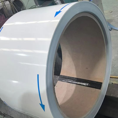 RAL de cor customizável bobina de alumínio para a produção de calhas de 300-2650mm largura