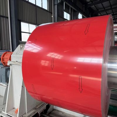 Ligação 1060 1,0 mm bobina de alumínio revestida a cores para painéis publicitários