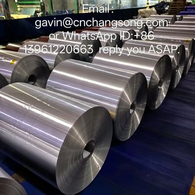 A8011 0,6 mm/1250 mm Folha de alumínio de cor conveniente e durável para embalagem flexível