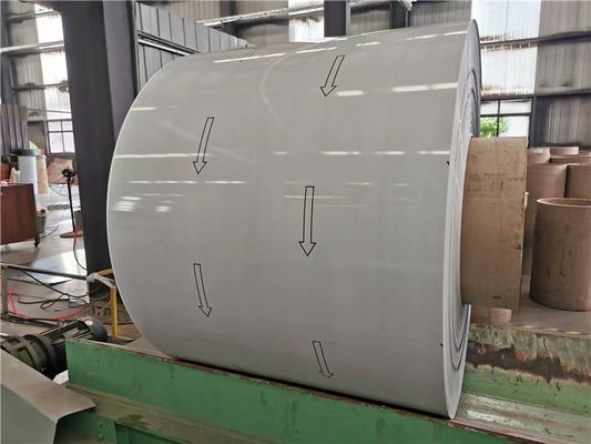 3005 H47 0,4MM bobina de alumínio pré-pintada revestida de cor para telhado de metal persianas de alumínio exteriores
