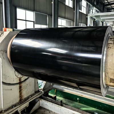 PE / PVDF revestido de 1,2 mm bobina de alumínio pré-pintada para decoração exterior de veículos, decoração de navios