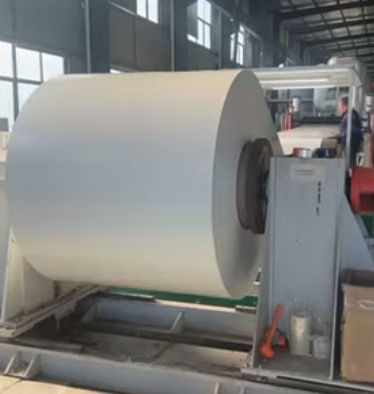 Tela de alumínio revestida a cores em bobina 3003 H14 para produção de calhas de água ou de canais de água