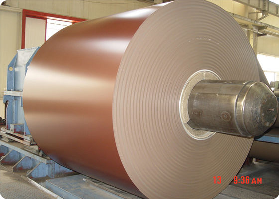 Ligação 1050 H18 0,35 mm X 1220 mm Ral Colour Coating Aluminum Sheet For Producing ACP - Painel composto de alumínio-plástico