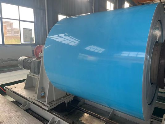0.70*1250mm 3003 liga Pre-pintado bobina de alumínio espessura personalizada folha de alumínio revestida de cor para painel de fachada de parede