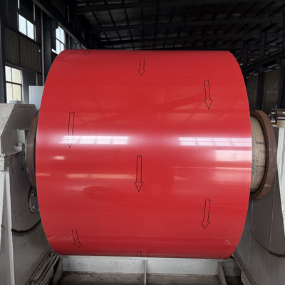 Ligação 5052 1.1mm bobina de alumínio pré-pintada para painéis interiores de cabine de barco marinho