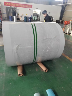 Para Produção de ACP - Painel Composto de Alumínio e Plástico Liga 1050 H16 0,20mm X 1000mm Revestimento de Cor Ral 9016 Chapa de Alumínio