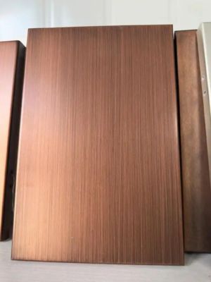 AA3105 Tratamento de Superfície Escovada Bobina de Alumínio Pré-pintada