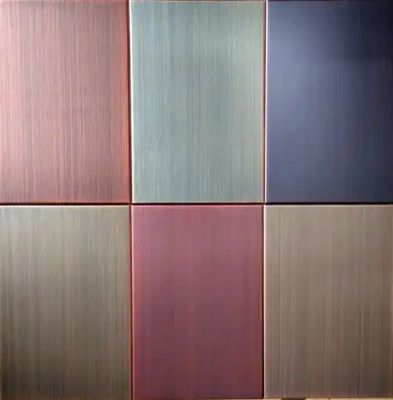 AA5083 Tratamento de superfície escovado Bobina de alumínio pré-pintada