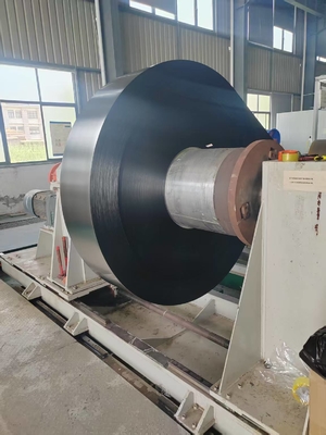 Liga 3105 cor preta 0,65 mm de espessura de 350 mm de largura PE pré -pintada de alumínio para fazer a calha